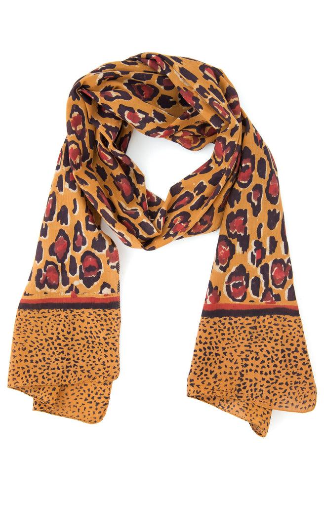 Anokhi Scarf In Cheetah