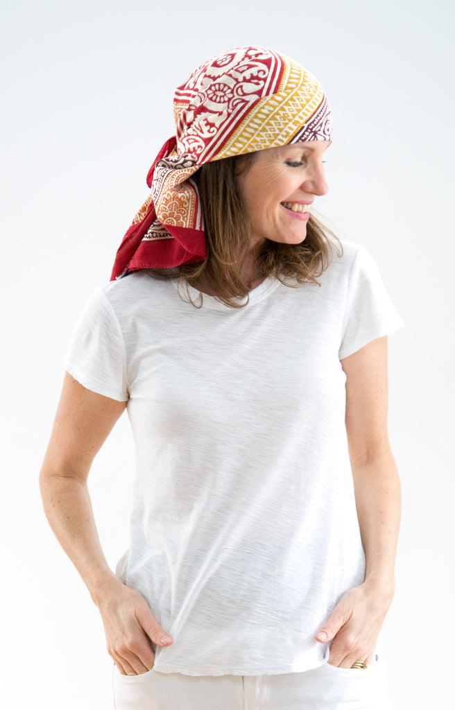 Anokhi Scarf In Colored Sands