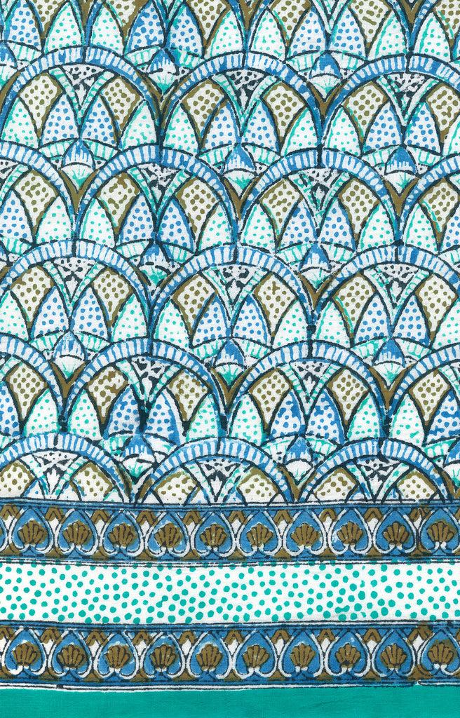 anokhi Scarf in Crystal Blues