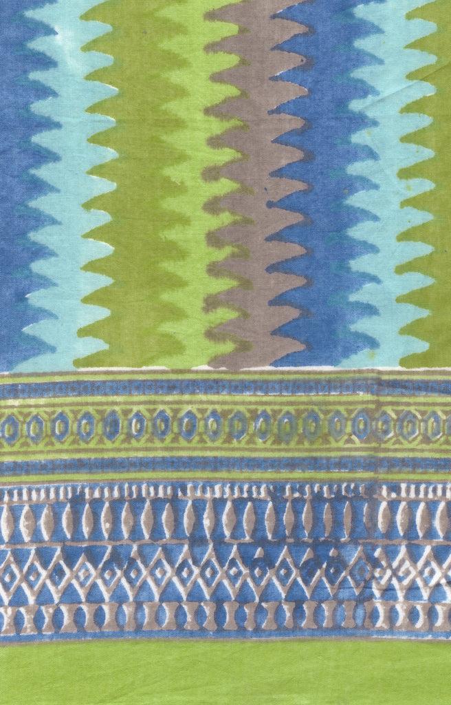 anokhi Scarf in Desert Zigzag