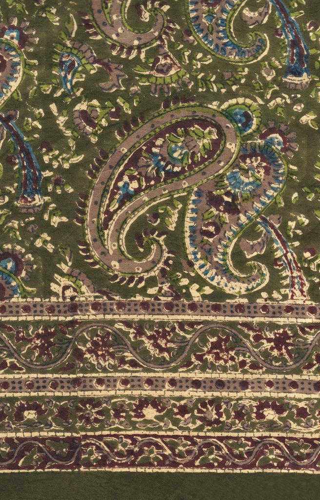 anokhi Scarf in Double Paisley