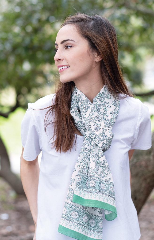 Anokhi Scarf In Filigree