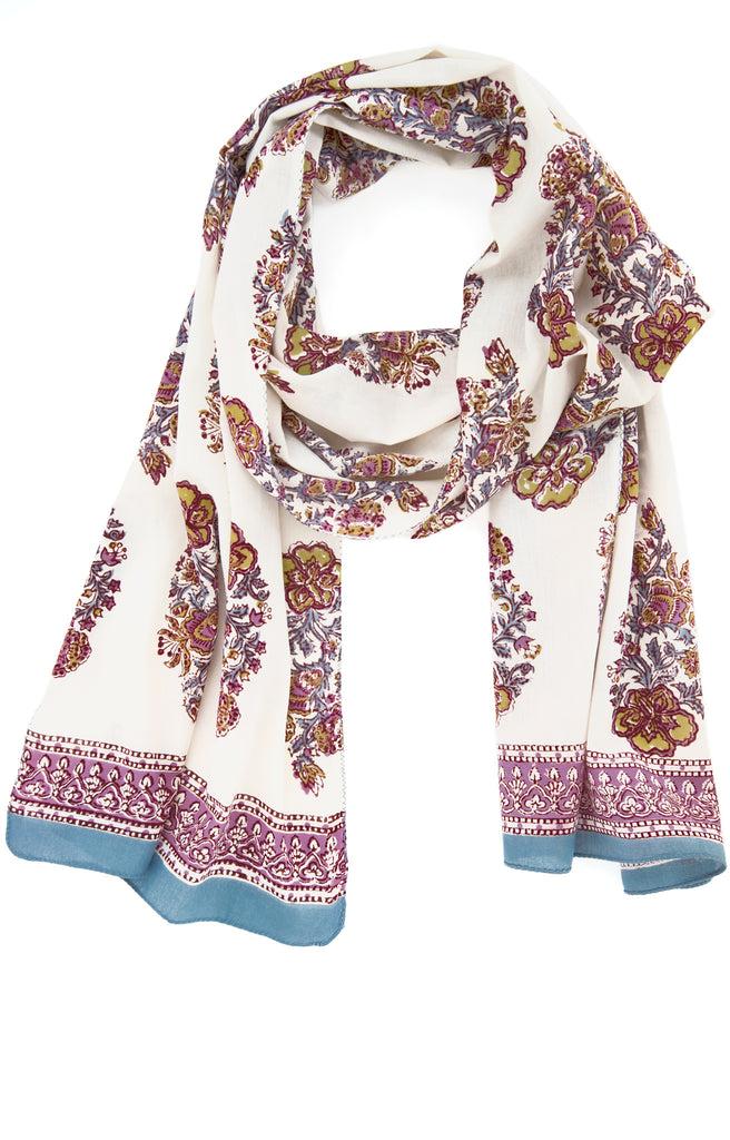 Anokhi Scarf In Gentle Bouquet