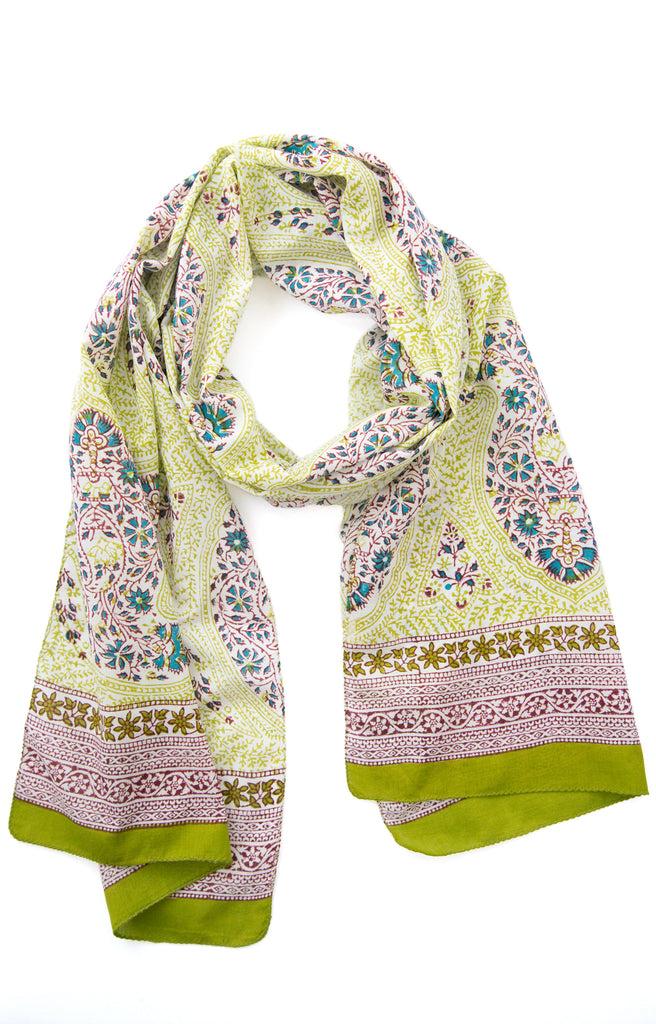 Anokhi Scarf In Giant Paisley