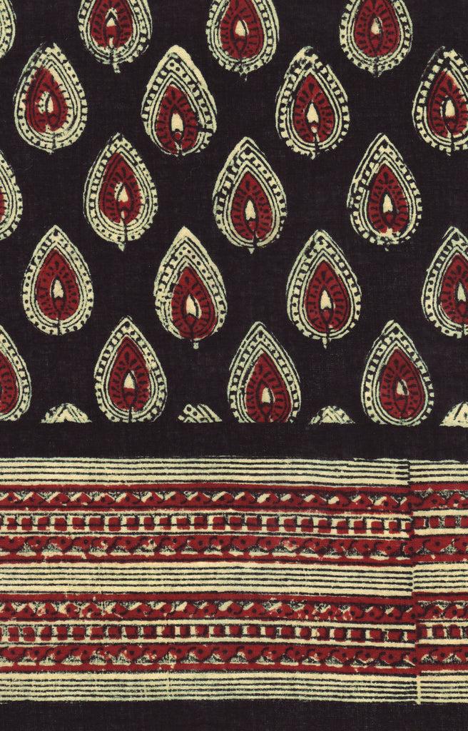 anokhi Scarf in Iron Cypress