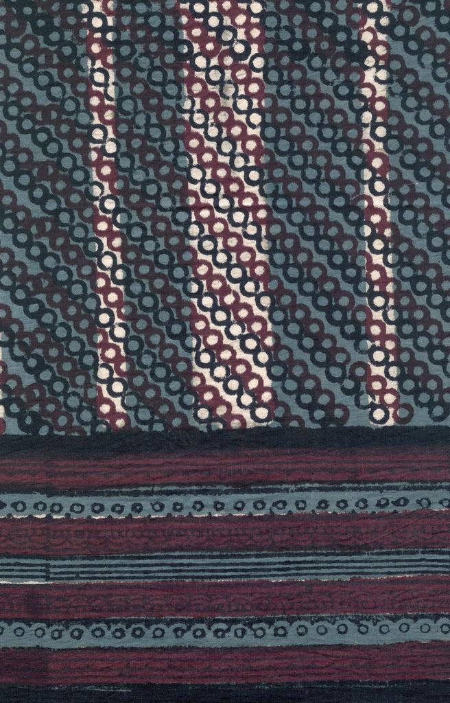 anokhi Scarf in Japanese Stripe