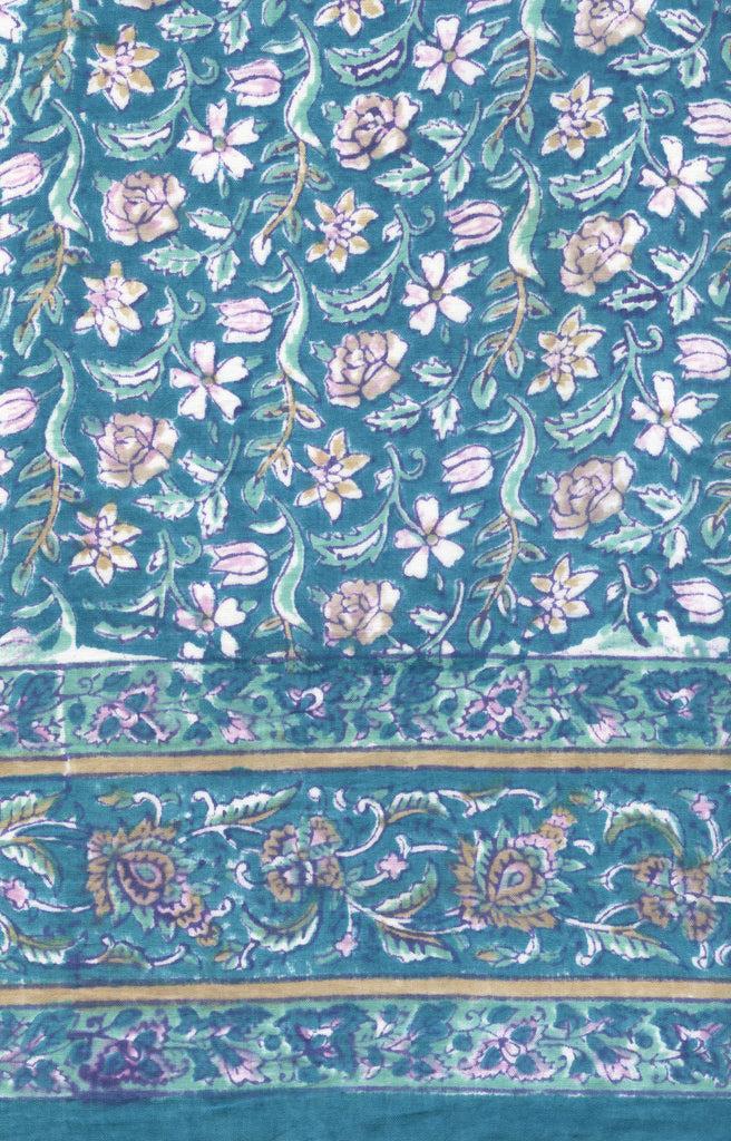 anokhi Scarf in Moonlit Garden