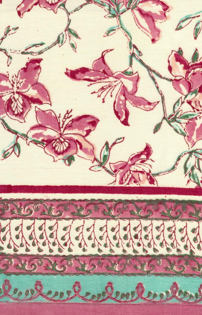 anokhi Scarf in Orchids