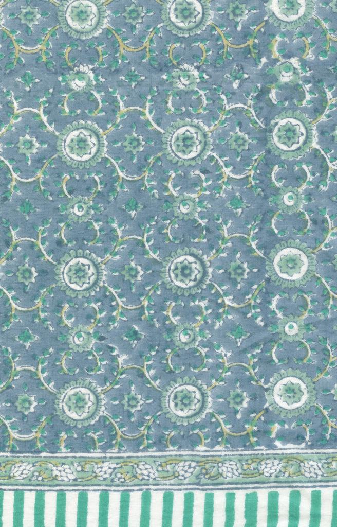 anokhi Scarf in Peacock Night