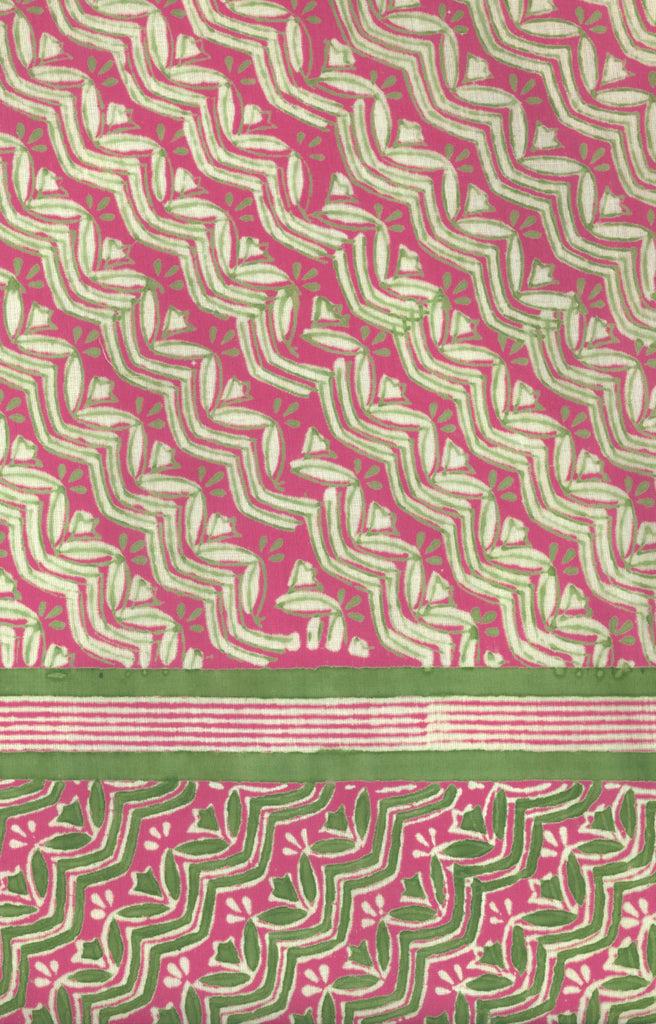 anokhi Scarf in Pink Waves