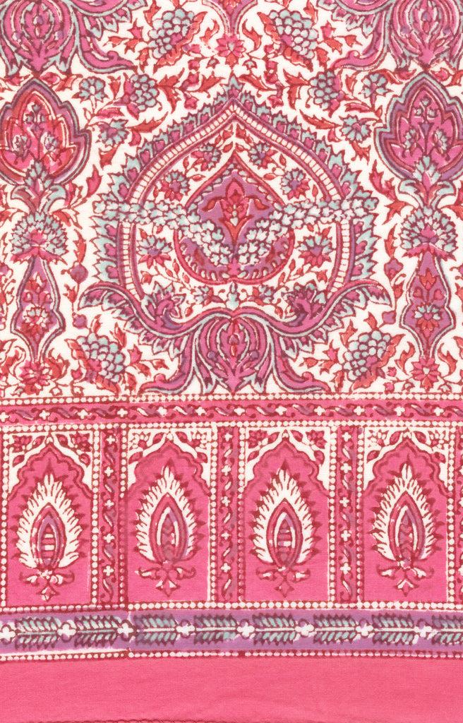 anokhi Scarf in Rose Palace