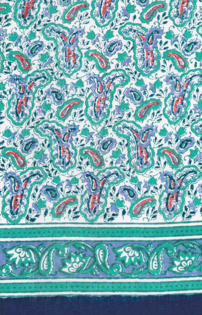 anokhi Scarf in Small Lagoon