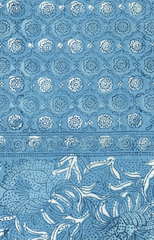 anokhi Scarf in Sweetest Indigo Flower