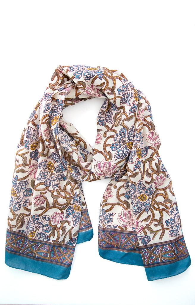 Anokhi Scarf In Trellis