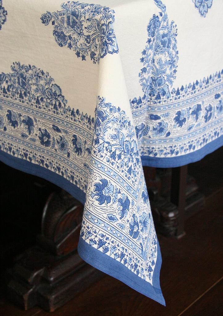 Anokhi Table Linens In Blue Bouquet