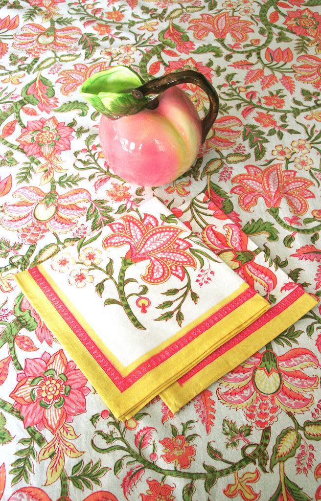 Anokhi Table Linens In Summer Tapestry