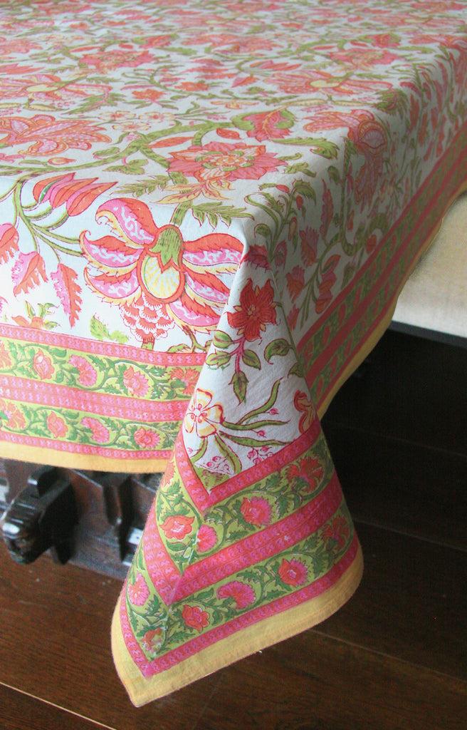 anokhi Table Linens in Summer Tapestry