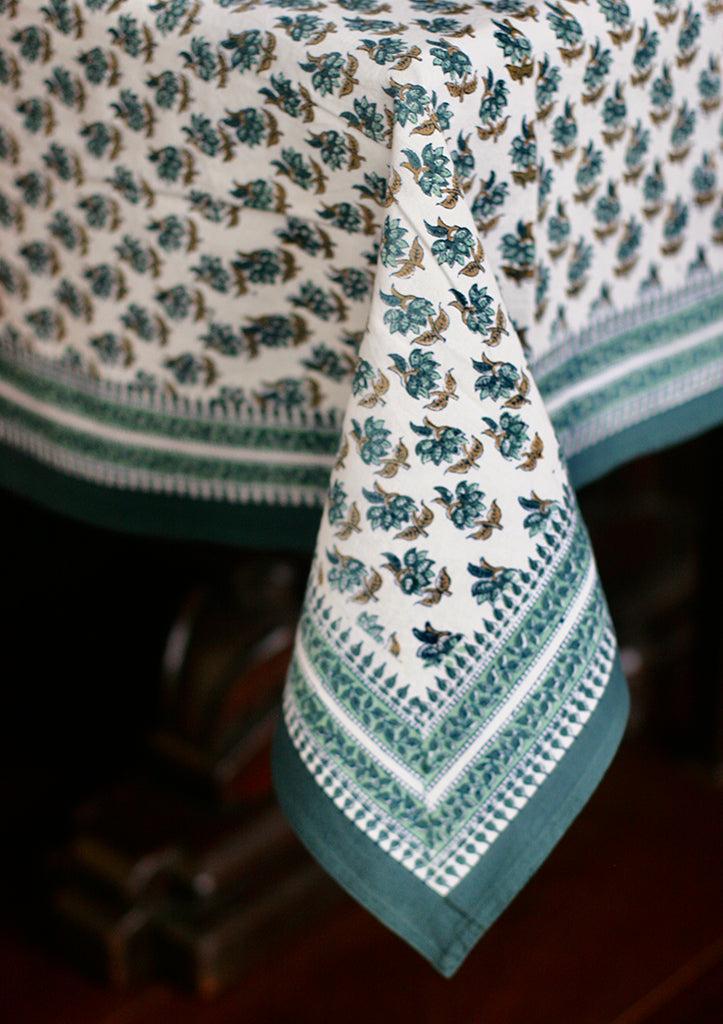 Anokhi Table Linens In Trillium Flower