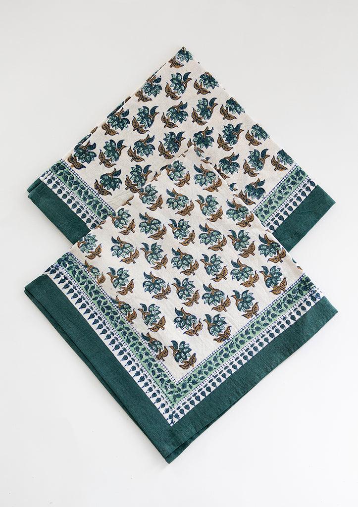 Anokhi Table Linens In Trillium Flower