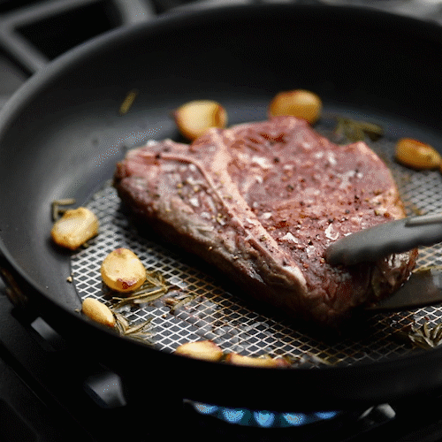 Anolon 10-Inch And 12-Inch Hybrid Nonstick Frying Pan Set