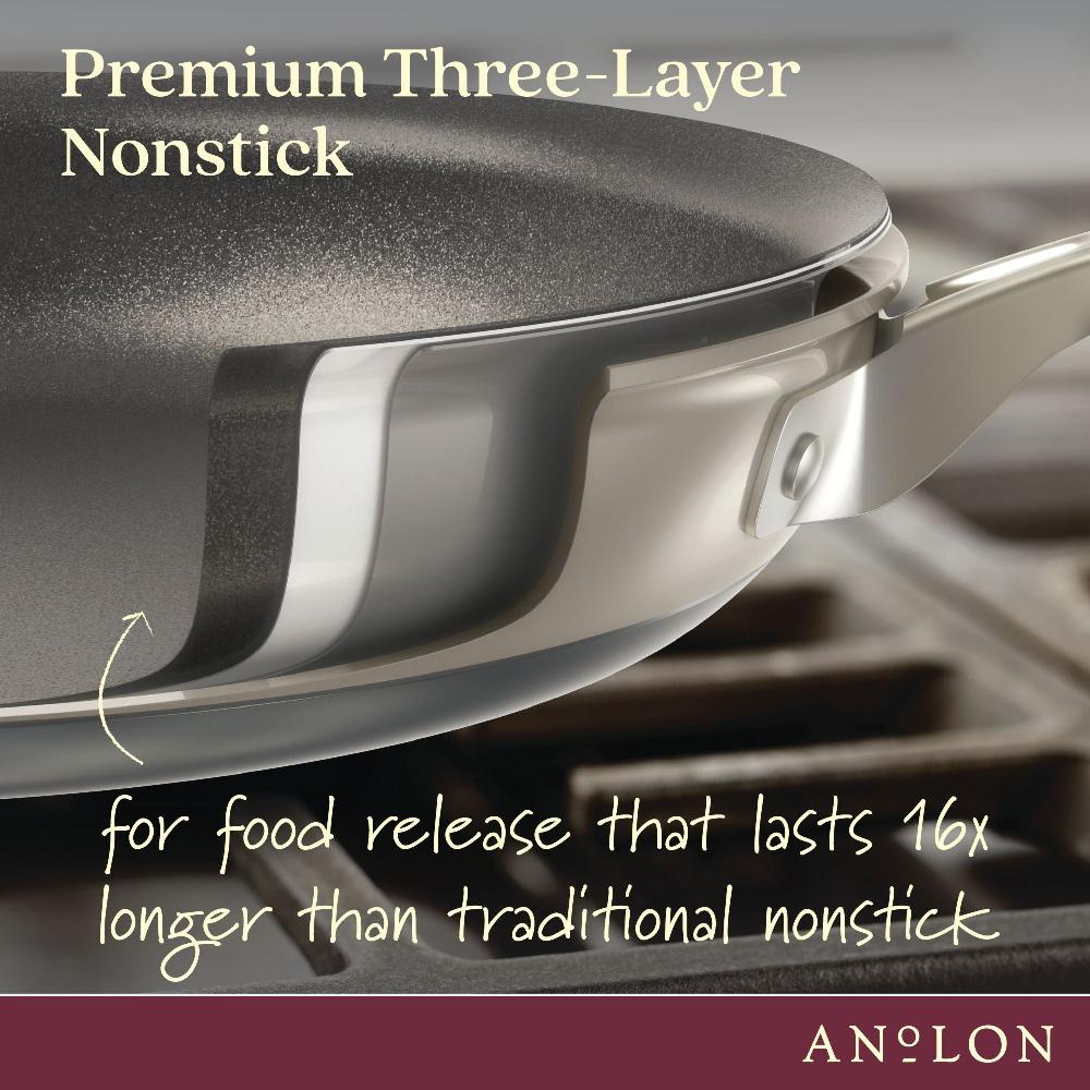 Anolon 10-Piece Hard Anodized Nonstick Cookware Set