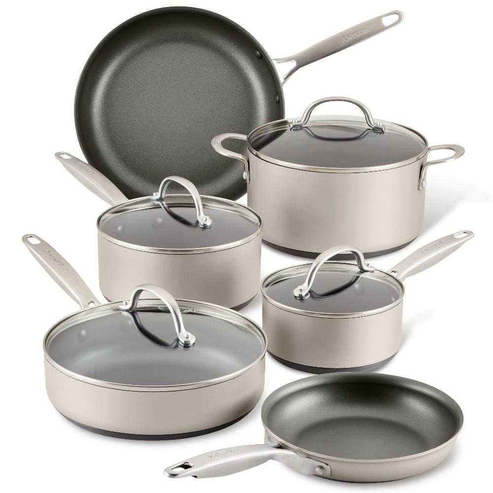 anolon 10-Piece Hard Anodized Nonstick Cookware Set