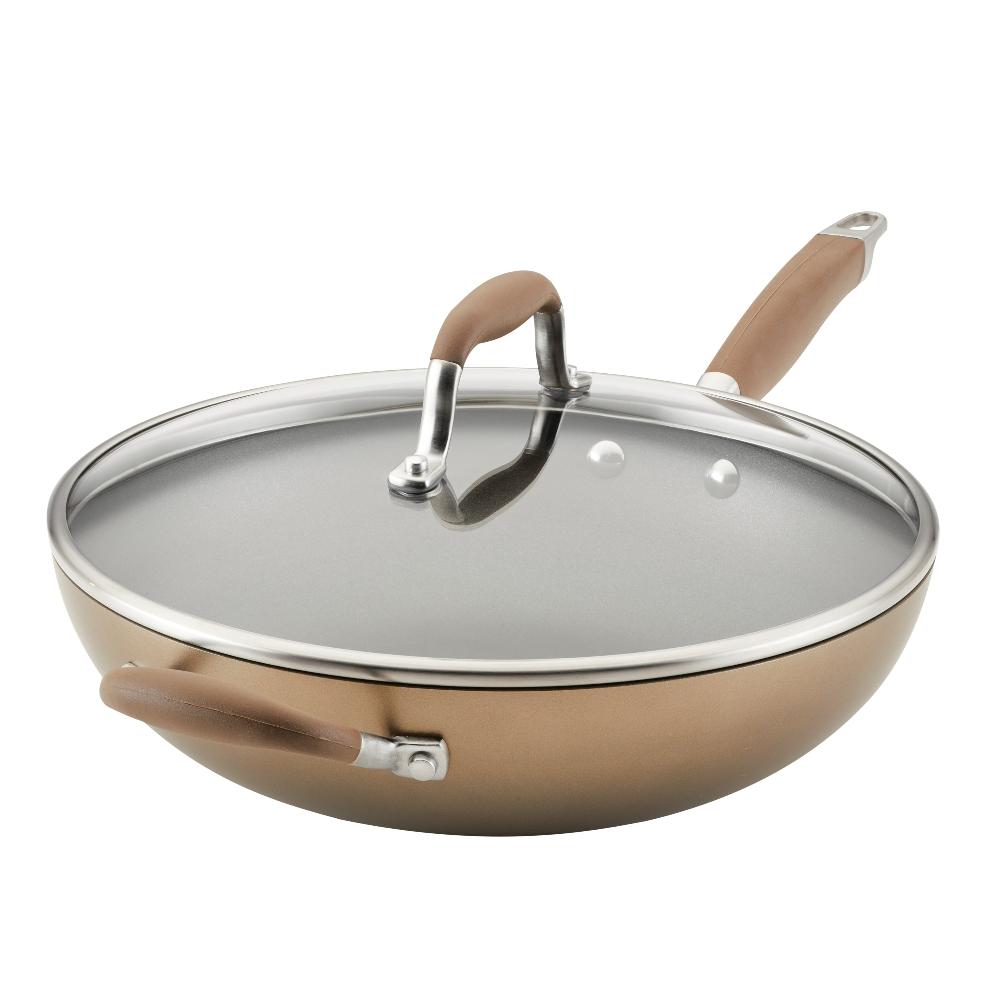 anolon 12-Inch Hard Anodized Nonstick Ultimate Pan with Lid