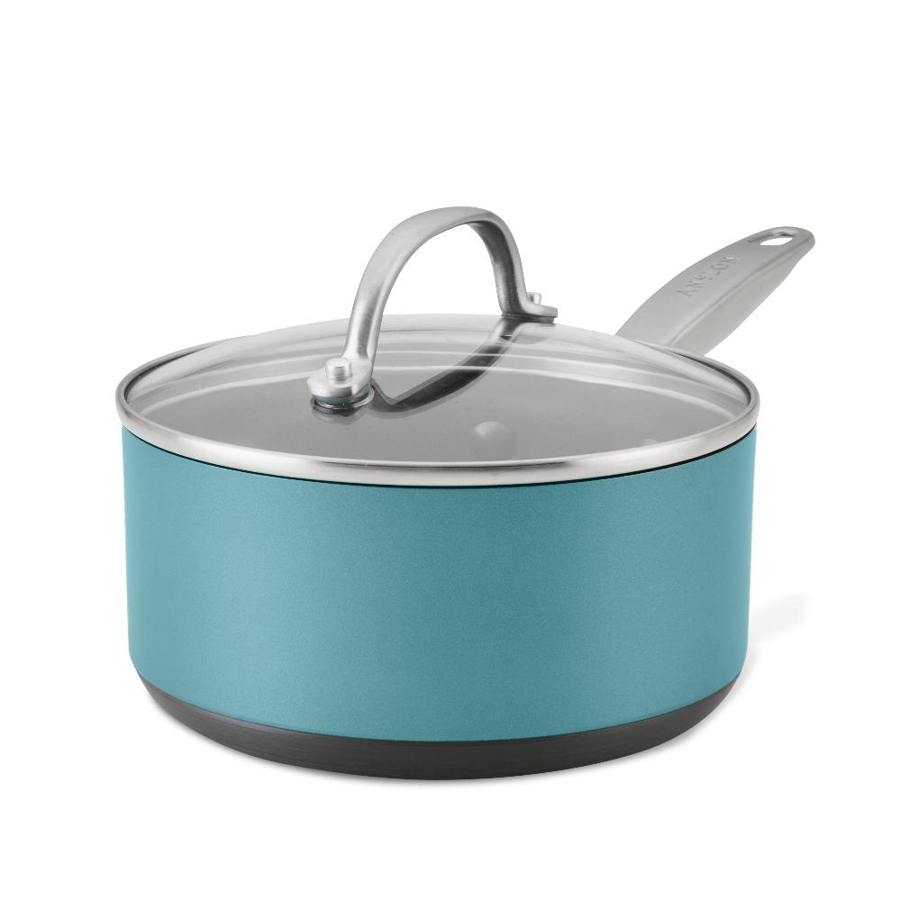 anolon 2-Quart Hard Anodized Nonstick Sauce Pan with Lid
