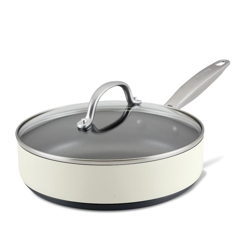 Anolon 3-Quart Hard Anodized Nonstick Sauté Pan With Lid