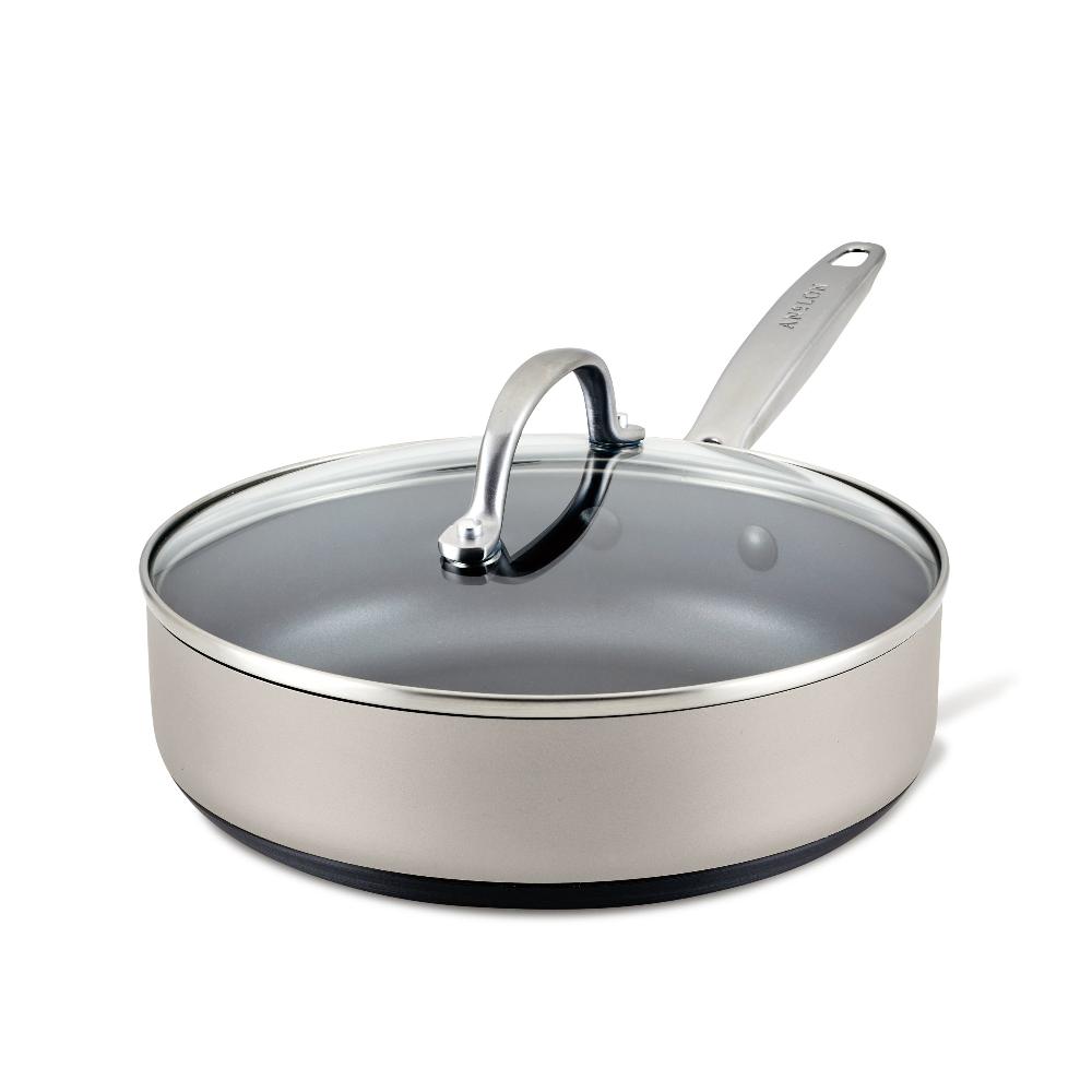 anolon 3-Quart Hard Anodized Nonstick Sauté Pan with Lid