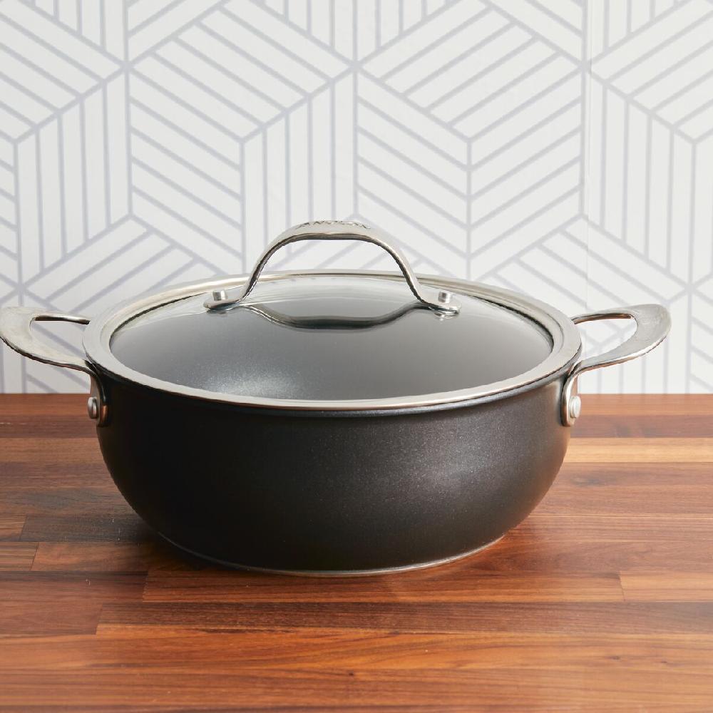 Anolon 4-Quart Hybrid Nonstick Casserole Pan With Lid
