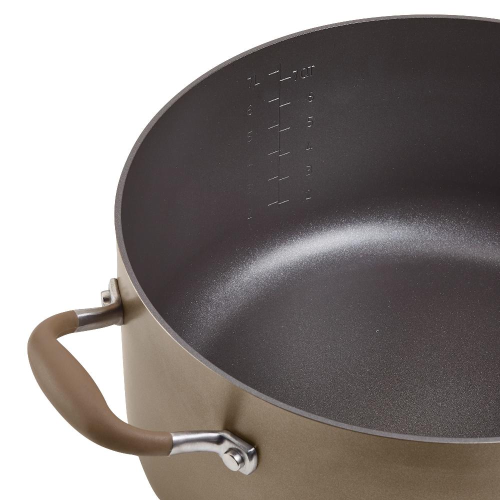 Anolon 8.5-Quart Wide Stockpot With Multi-Function Insert