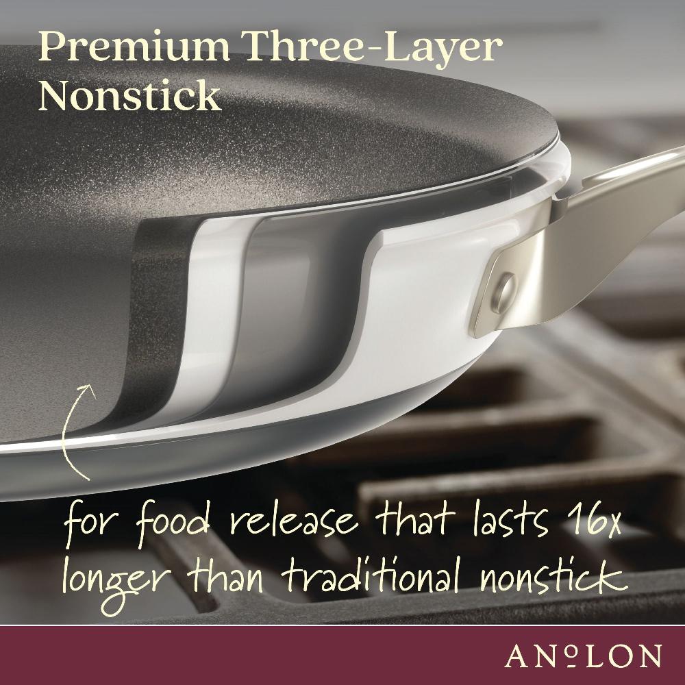 Anolon 10-Inch Hard Anodized Nonstick Frying Pan
