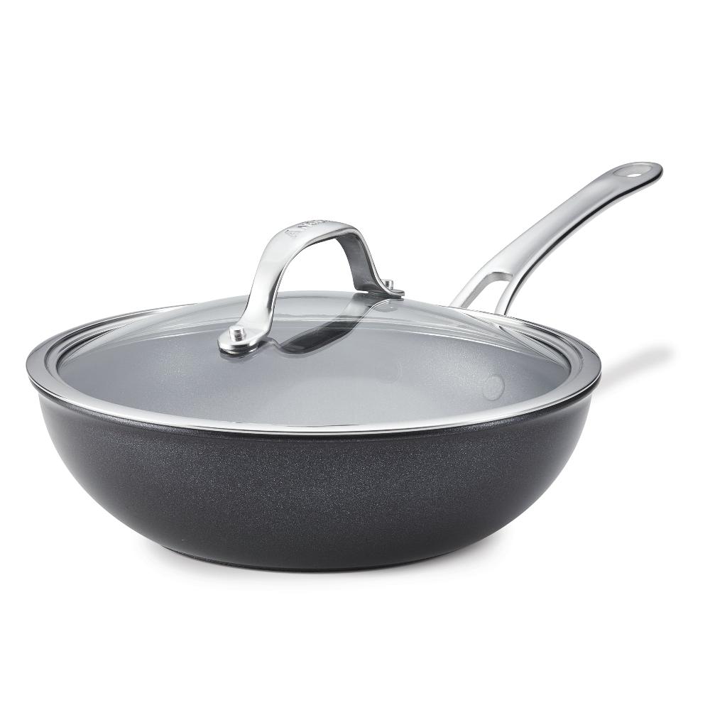anolon 10-Inch Hybrid Nonstick Wok With Lid