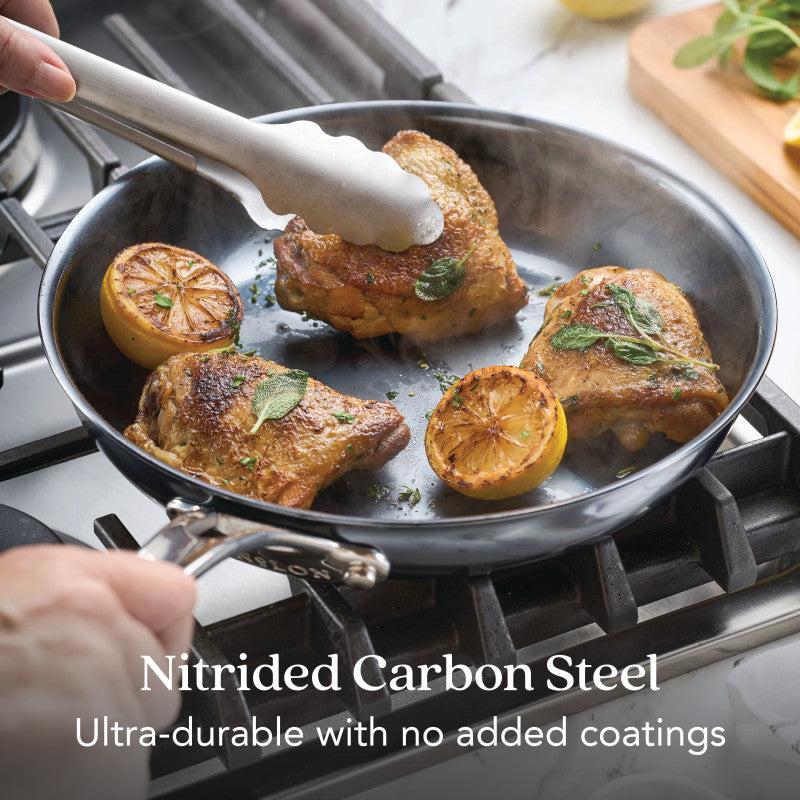 Anolon 10-Inch N₂ Carbon Steel Frying Pan