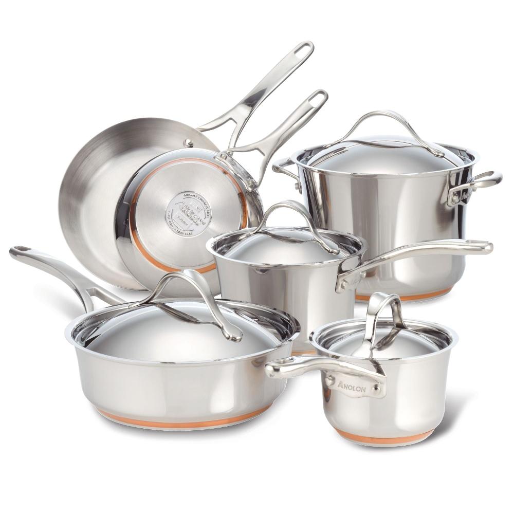 anolon 10-Piece Cookware Set