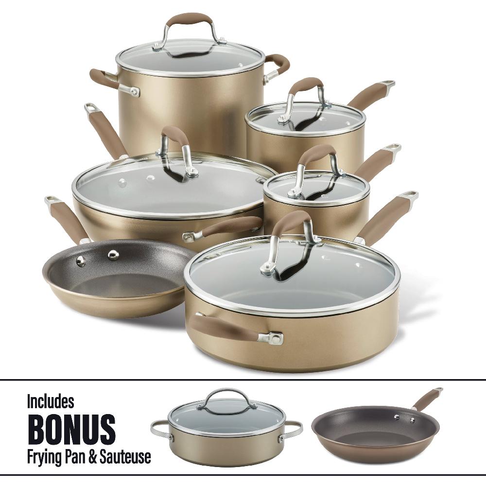 anolon 11-Piece Cookware Set with Bonus