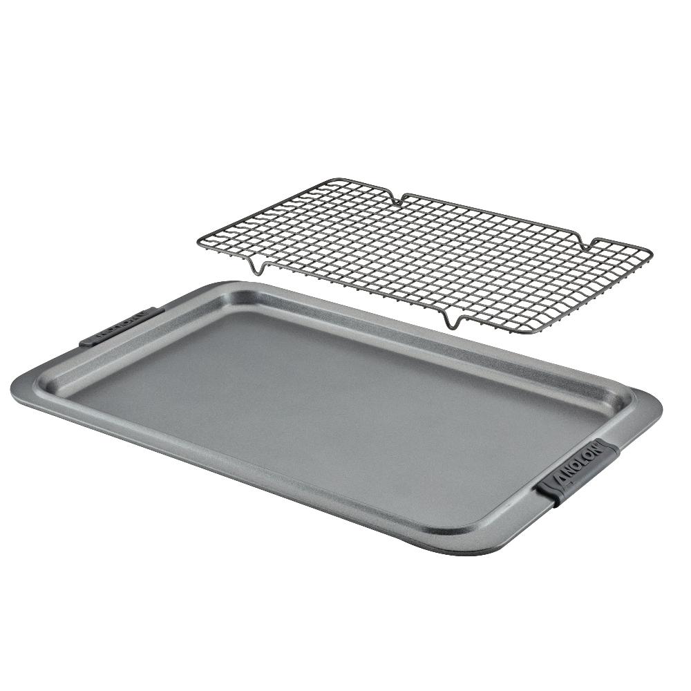 anolon 11" x 17" Baking Sheet and Cooling Rack Set
