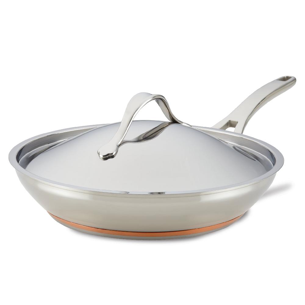 anolon 12-Inch Frying Pan with Lid