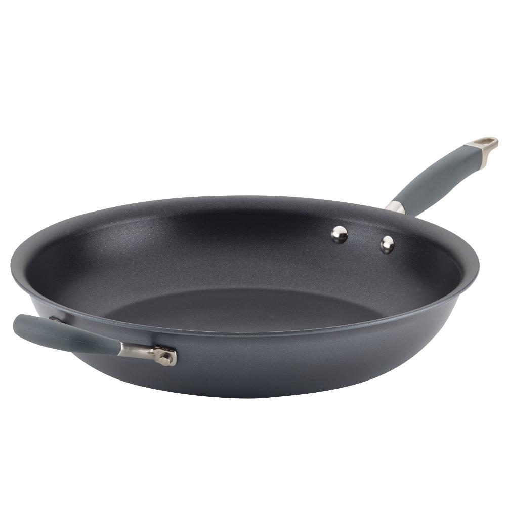 Anolon 14.5-Inch Open Skillet With Helper Handle
