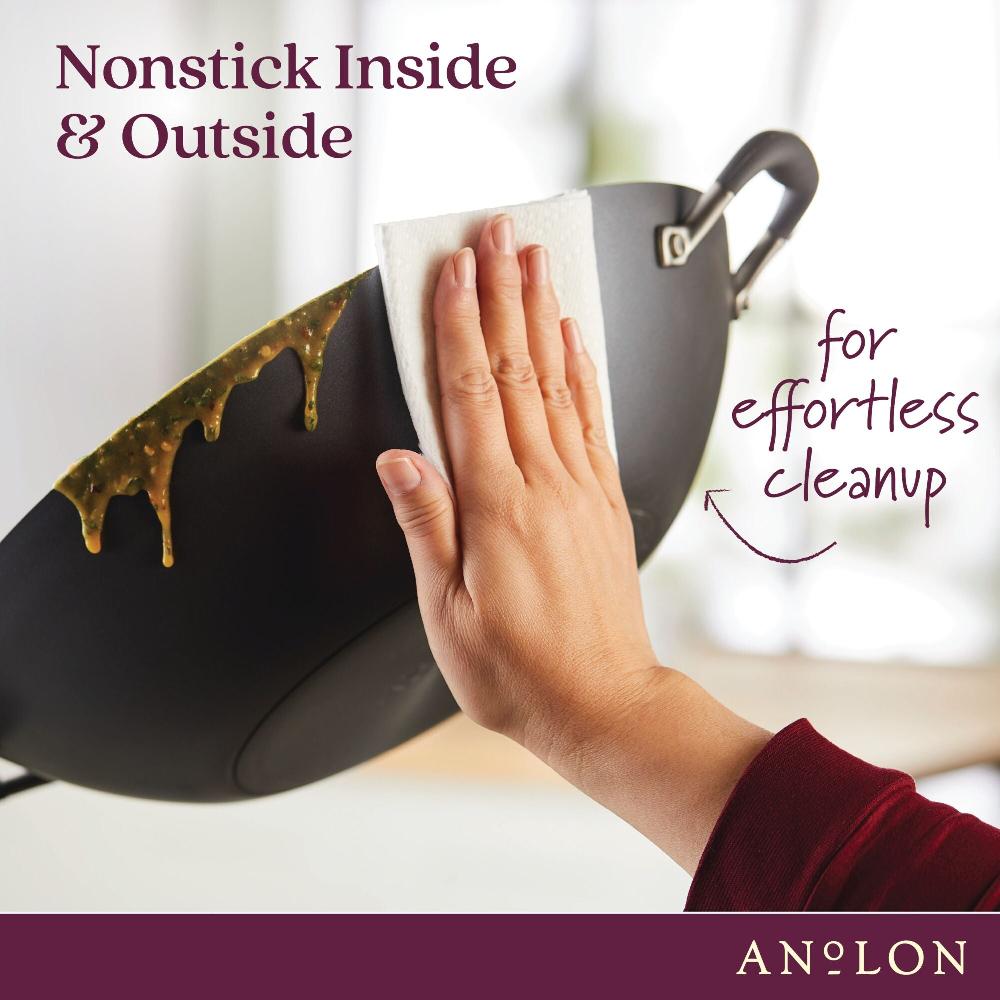 Anolon 14-Inch Wok With Side Handles