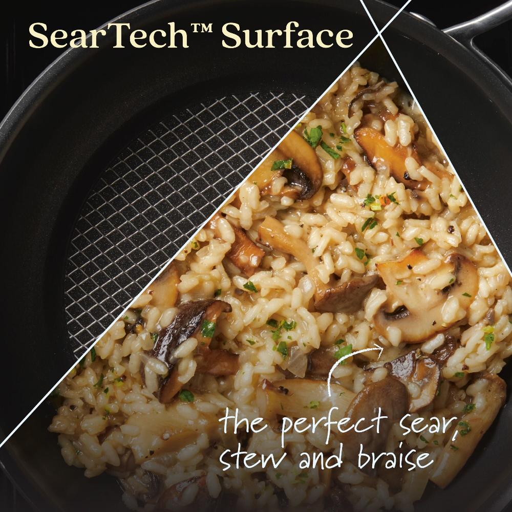Anolon 2.5-Quart Hybrid Nonstick Saucier Pan