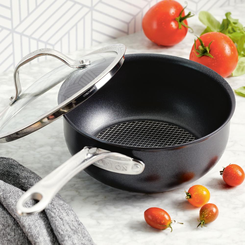 Anolon 2.5-Quart Hybrid Nonstick Saucier Pan