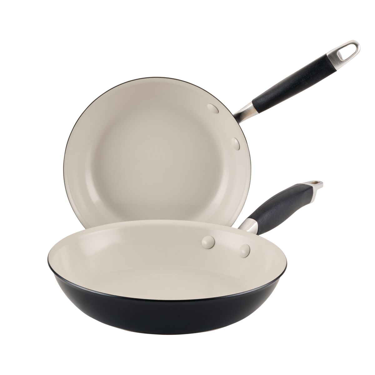 anolon 2-Piece Ceramic Nonstick Frying Pan Set