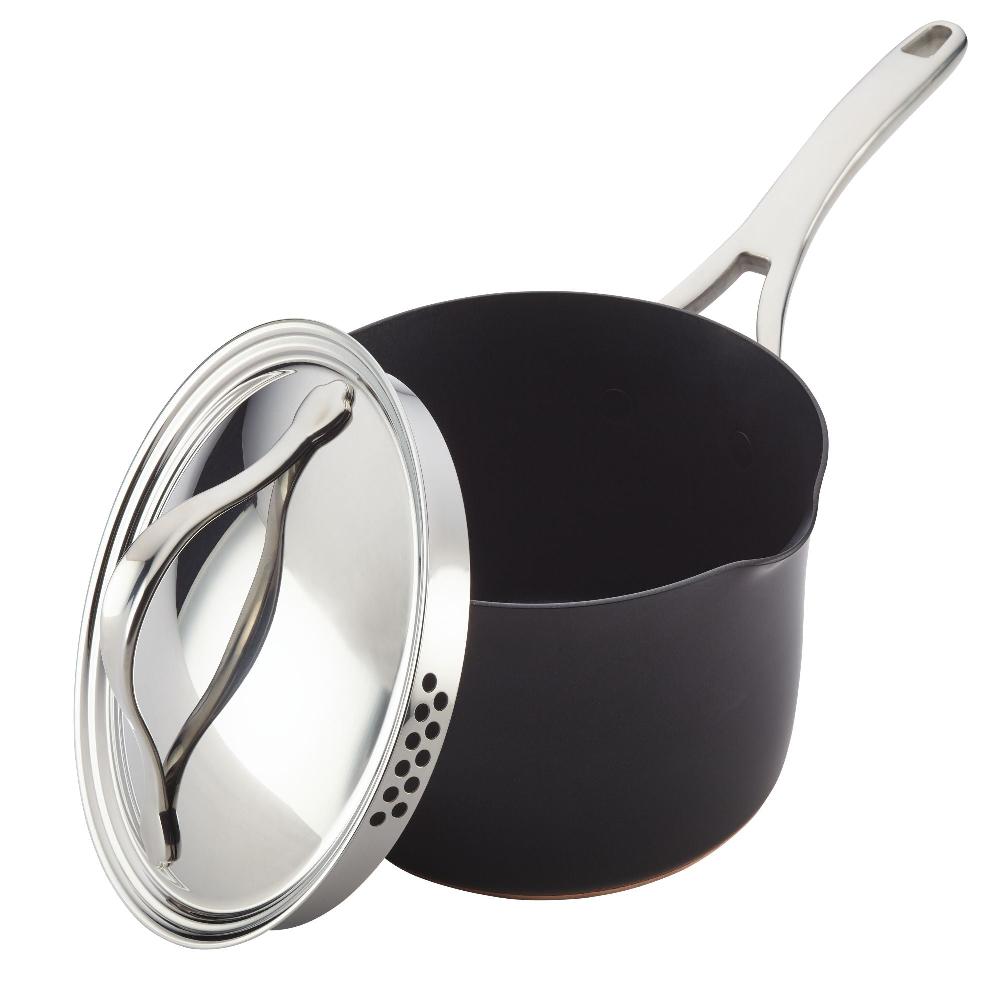 Anolon 3.5-Quart Straining Saucepan