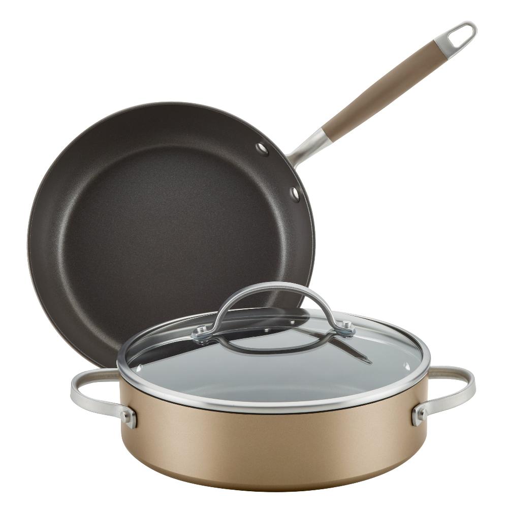 anolon 3-Piece Frying Pan and Saute Set
