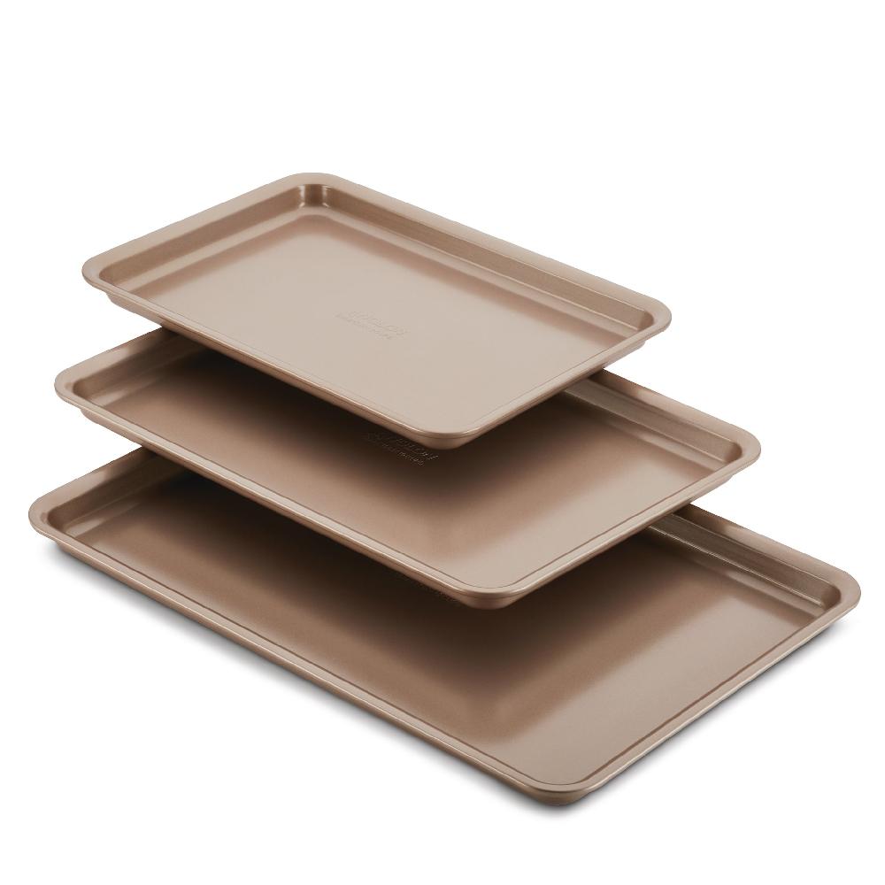 Anolon 3-Piece Gourmet Cookie Pan Set