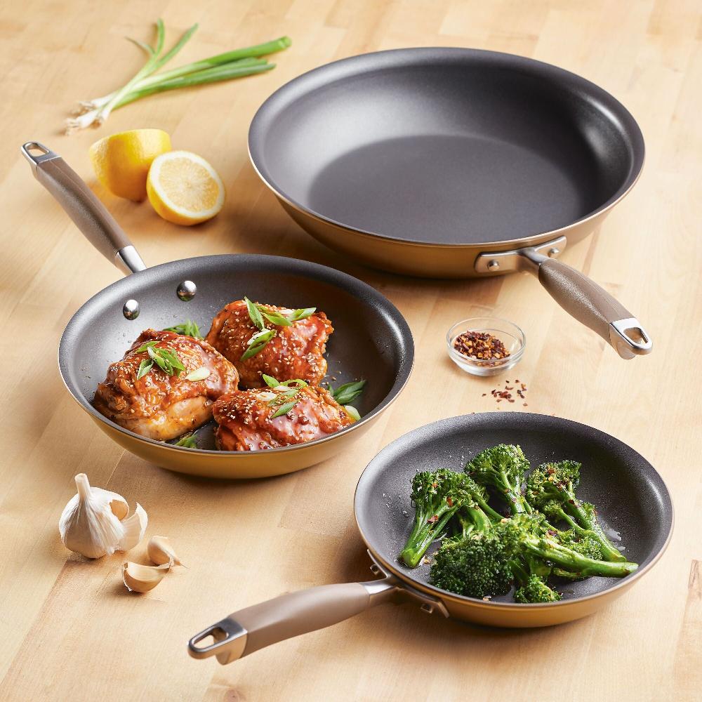 Anolon 3-Piece Nonstick Frying Pan Set