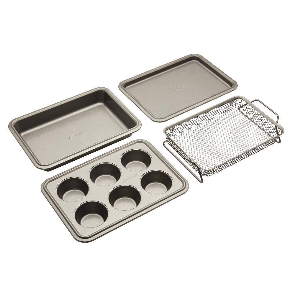 anolon 4-Piece Toaster Oven Nonstick Bakeware Set