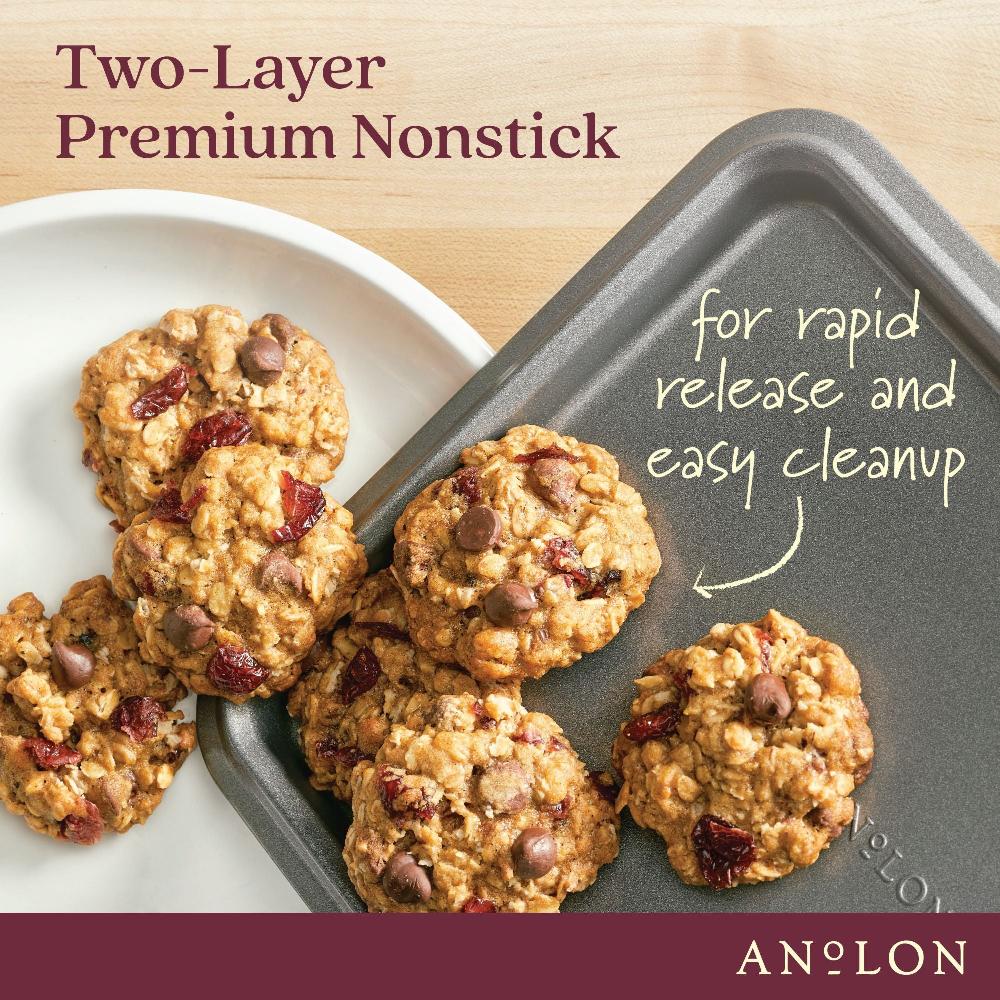 Anolon 4-Piece Toaster Oven Nonstick Bakeware Set